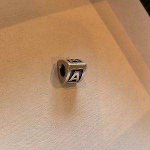 Pandora Charm Letter A